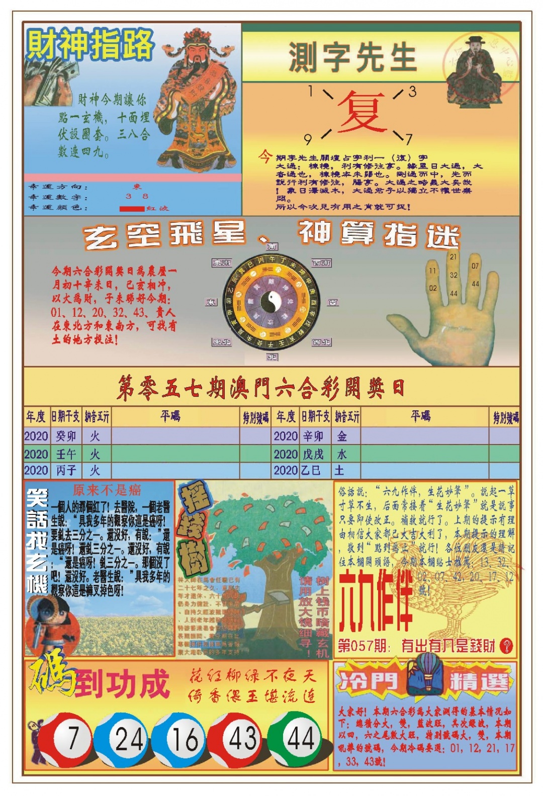 057期(新版)四柱预测B[图]