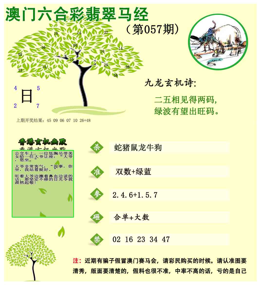 057期翡翠马经[图]