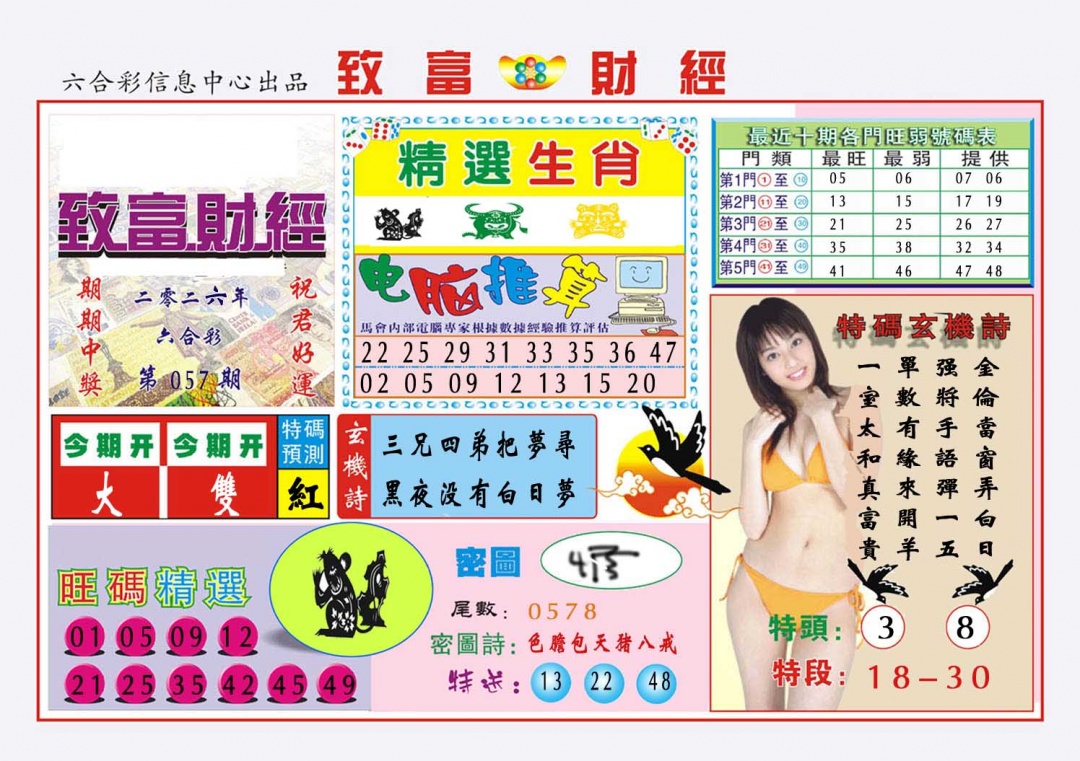 057期致富财经[图]