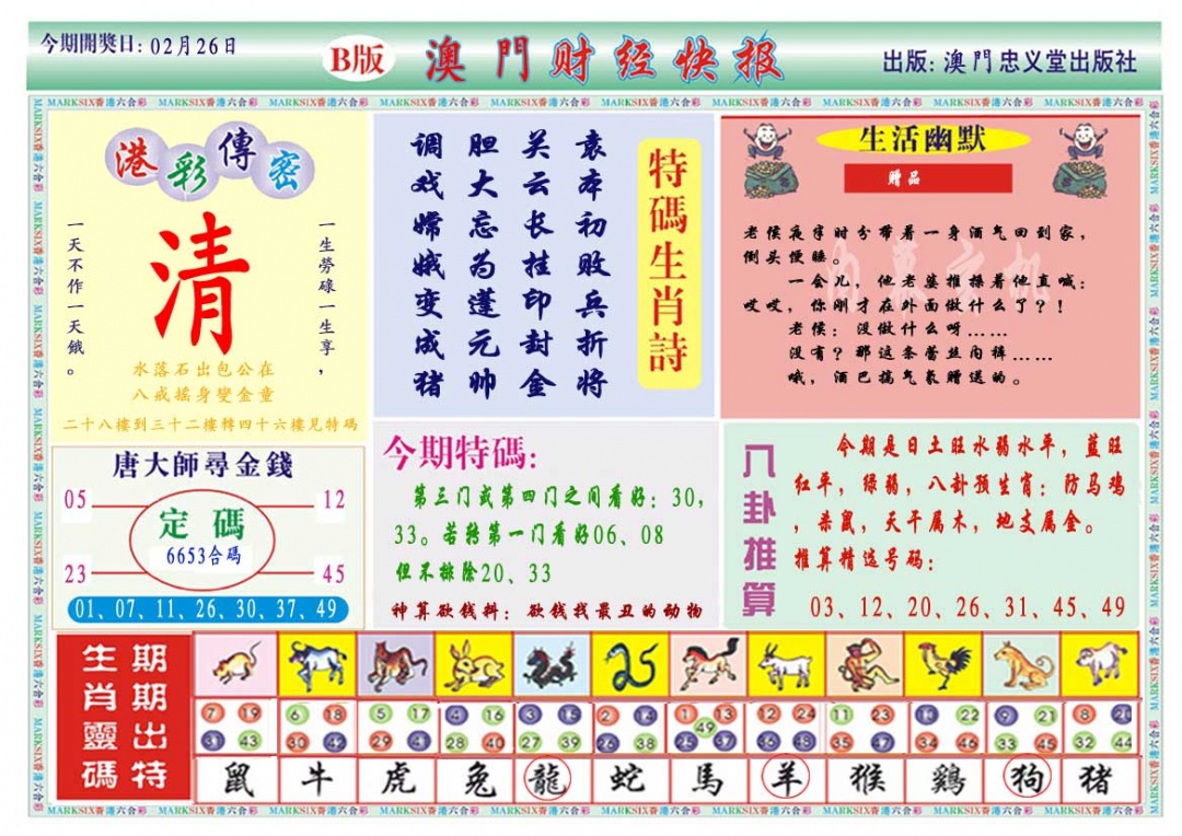 057期财经快报B[图]