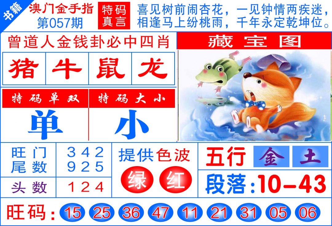 057期澳门金手指[图]