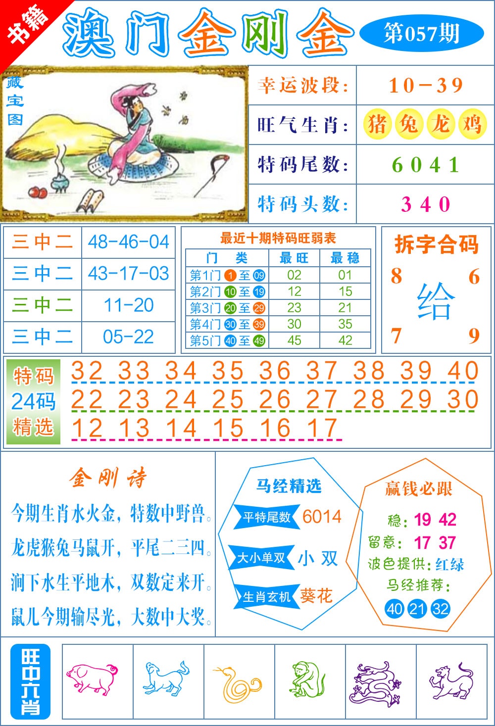 057期澳门金刚金[图]