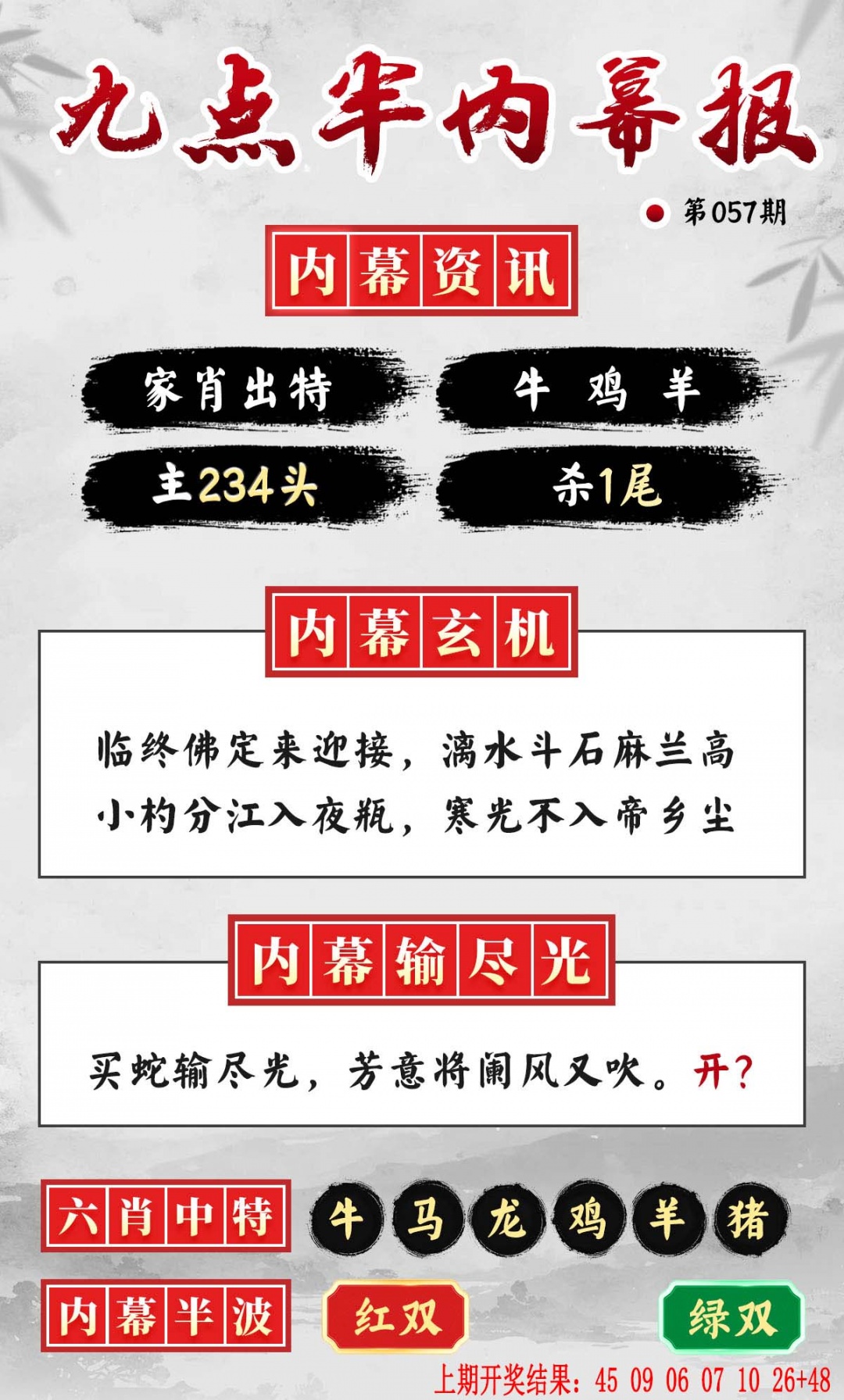 057期九点半内幕报[图]