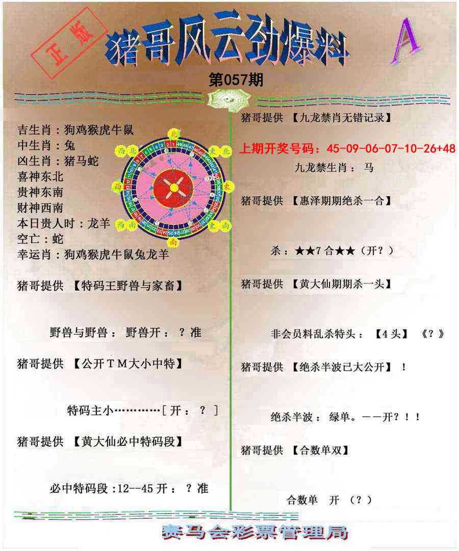 057期猪哥风云劲爆料A[图]