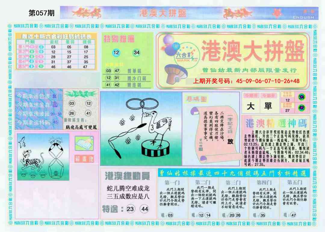 057期港澳大拼盘A[图]