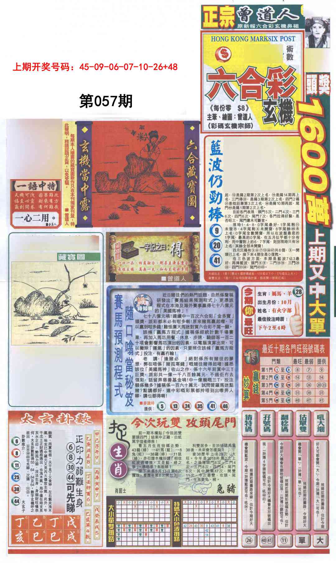 057期新报跑狗A[图]