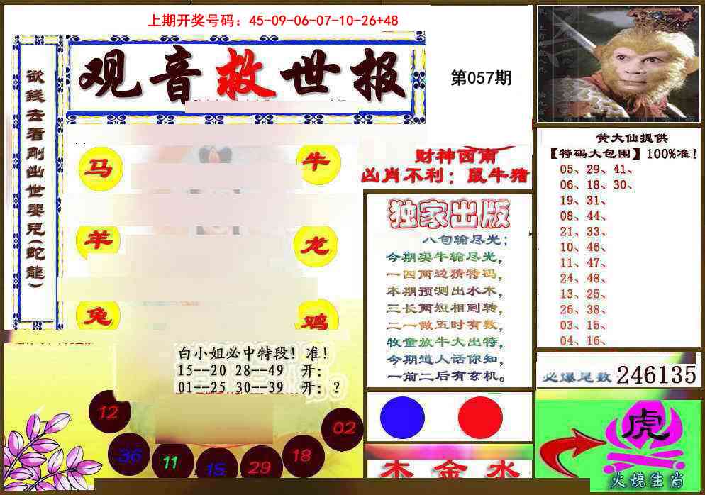 057期(另)观音救世密报[图]