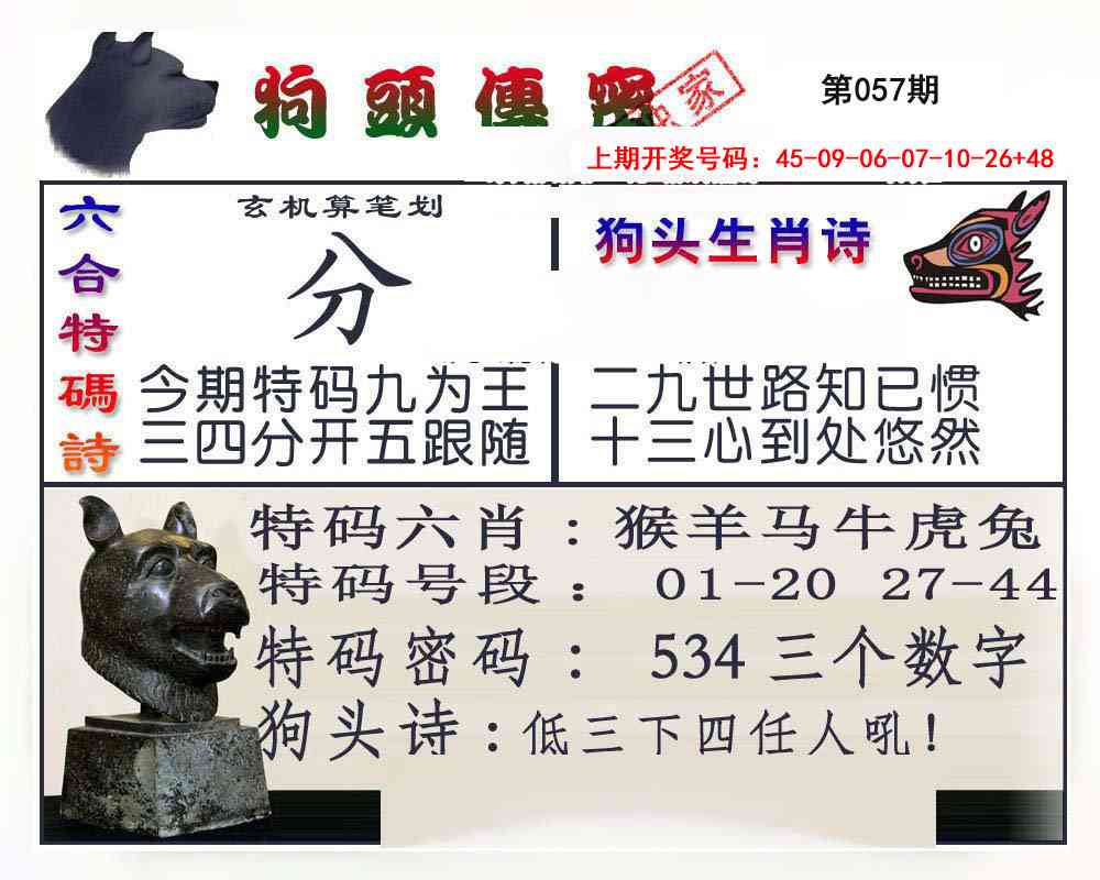 057期狗头传密[图]