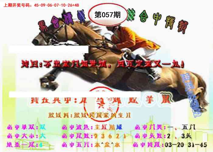 057期马会传真-综合报[图]