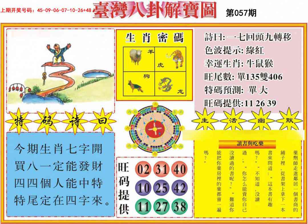 057期台湾八卦解宝图[图]