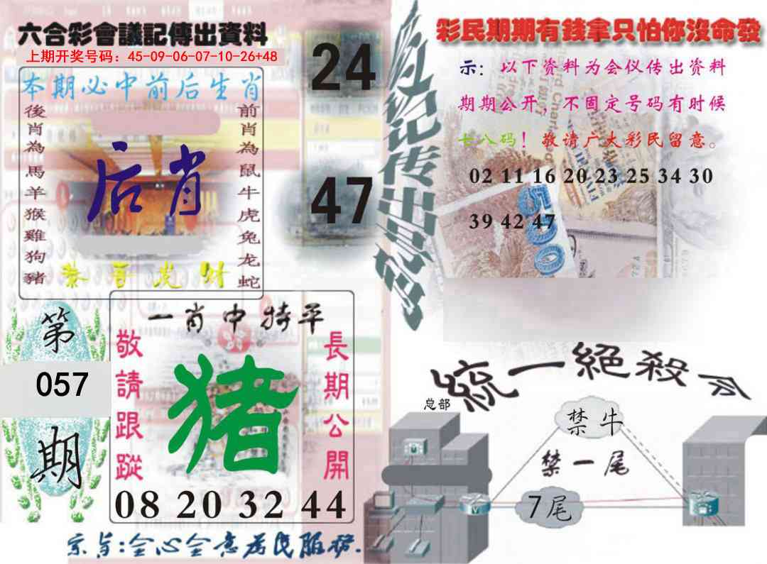 057期六合彩会议记录[图]